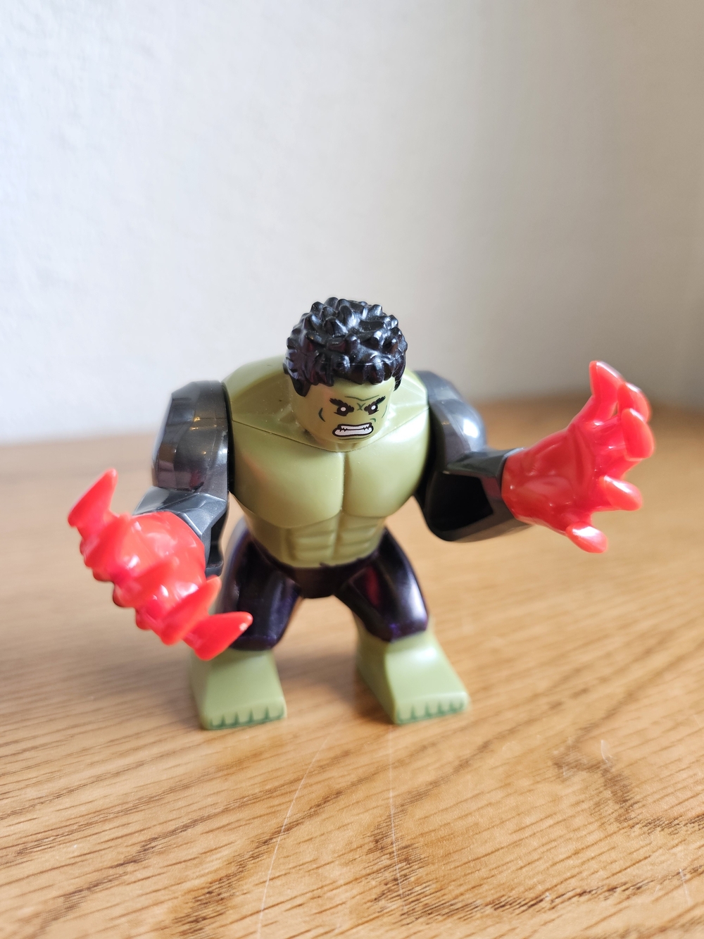 Hulk Lego Figure Red Venom Claw Hands 3 Inches Tall Big Fig Black Arms